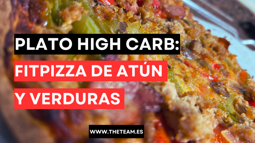 FitPizza de Atún y Verduras