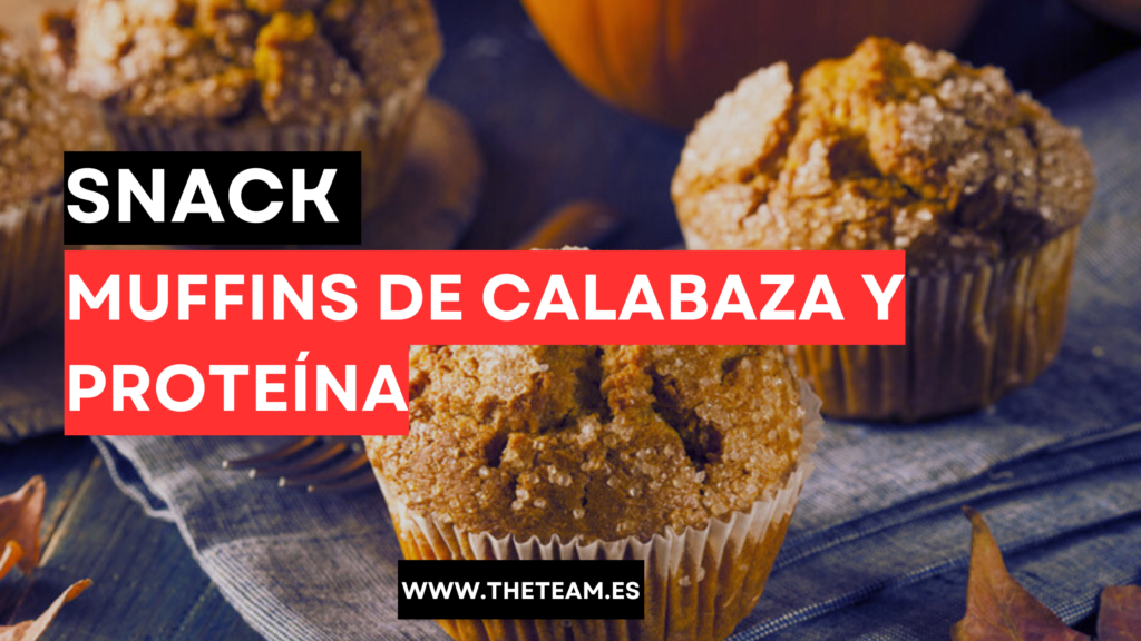 Muffins de Calabaza y Proteína