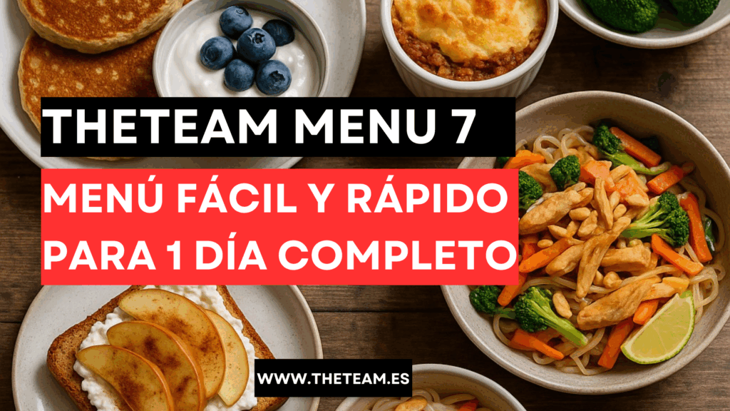 THETEAM MENU 7